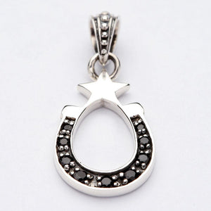 Horseshoe Sterling Silver Pendant
