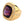 Huge Yellow Gold Mens Amethyst Ring