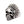 Загрузить изображение в программу просмотра галереи, Кольцо с бриллиантом в виде индийского байкерского черепа
