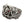 Load image into Gallery viewer, Silver Red Eyes Inferno Skull Rings
