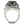Загрузить изображение в программу просмотра галереи, Серебряное кольцо с японской маской дьявола из стерлингового серебра
