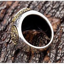 Sterling Silver Gothic Japanese Phenix Rings