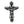 Jesus Cross Gothic Pendant