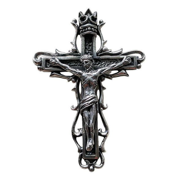 Готический кулон с крестом Иисуса
