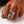 Joker and Clown Skull Sterling Silver Ring, ring worn front closeup