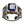 Load image into Gallery viewer, Silver Knight Sapphire Biker Ring
