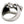 Bague plumeau en argent sterling