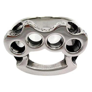 Bague plumeau en argent sterling