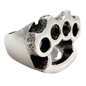 Bague plumeau en argent sterling