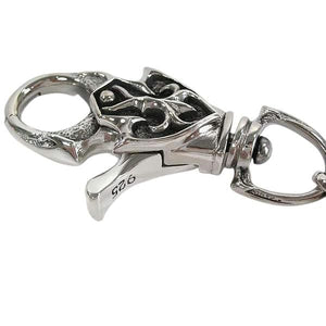 Sterling Silver Maltese Cross Wallet Chain