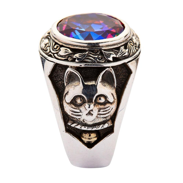 Японское кольцо Fortune Maneki-Neko Cat