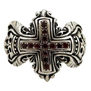 Mittelalterliche Kreuzringe aus Sterlingsilber