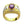 Herren Rolex Ring aus Gelbgold mit Amethyst