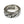 Bague martelée pour homme en argent sterling