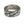 Bague martelée pour homme en argent sterling