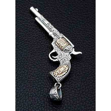 Ciondoli in argento sterling pistola messicana