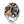 Load image into Gallery viewer, Silver Mexican Sugar Skull Mens Rings
