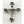Gothic Kreuz Anhänger mit Totenkopf