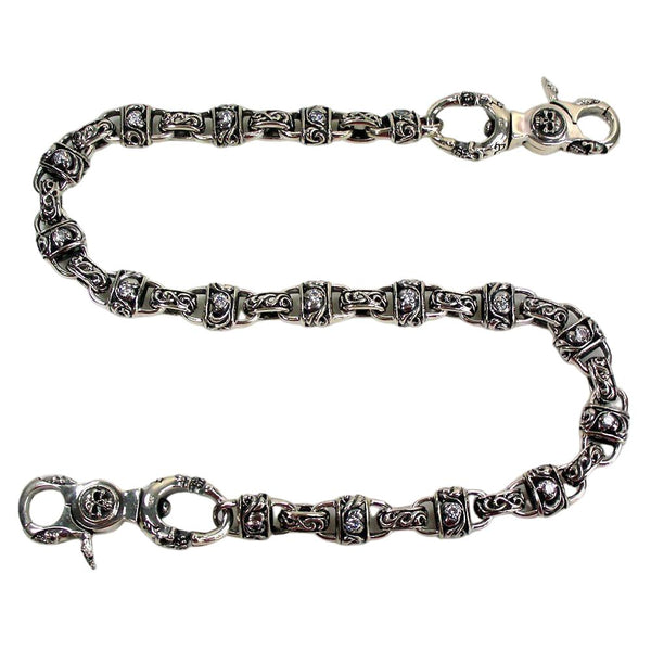 Sidekick Wallet Chain Sterling Silver Accessories – Clocks and