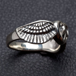 Ring mit Friedensflügeln aus Sterlingsilber