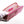 Carica l&#39;immagine nel visualizzatore Galleria, Borsa da donna in pelle di corno di coccodrillo rosa
