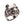Carregar imagem no visualizador da galeria, Anéis de motociclista para cães Pitbull em prata esterlina

