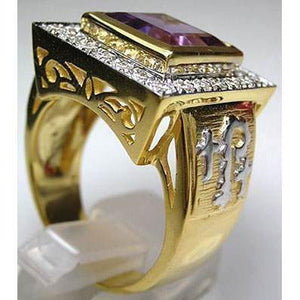 Princess Amethyst Bishop Rings