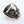 Load image into Gallery viewer, Red Garnet Eye Pirate Skull Ring
