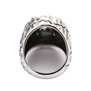 Red Eyes Skull Devil Ring