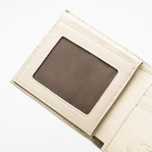 Cartera para hombre de piel de cuerno de cocodrilo genuino rojo