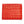 Cartera para hombre de piel de cuerno de cocodrilo genuino rojo