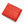 Cartera para hombre de piel de cuerno de cocodrilo genuino rojo