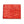Cartera para hombre de piel de cuerno de cocodrilo genuino rojo