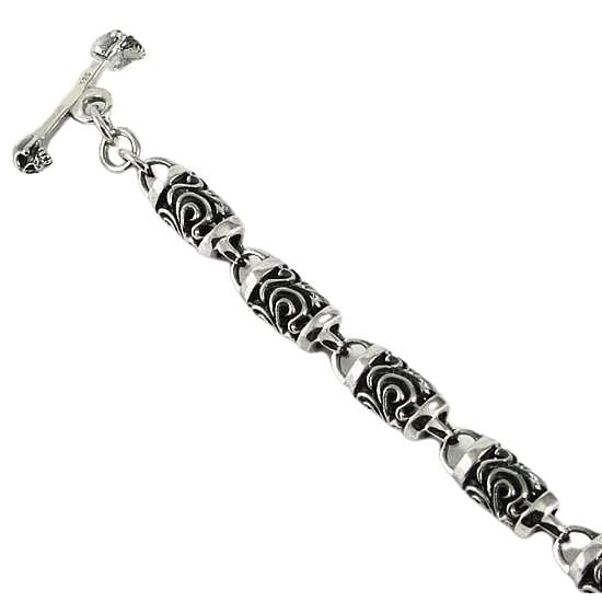 925 Sterling Silver Roller Bracelet