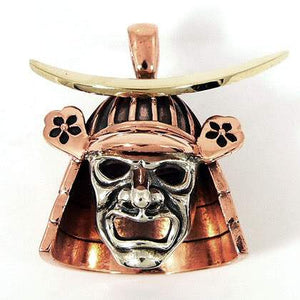 Pendente Maschera Samurai Giapponese