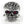 Load image into Gallery viewer, Savage Silver Skull Ring
