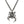 Small Scorpion Sterling Silver Pendant: The detailed sterling silver scorpion pendant shown on a sturdy sterling silver link chain