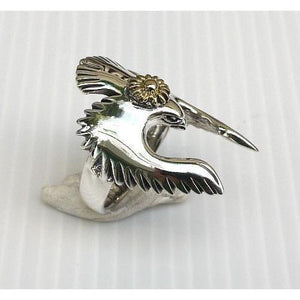Sterling Silver Bird Ring