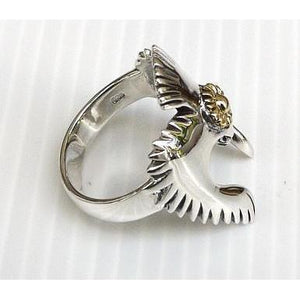 Sterling Silver Bird Ring