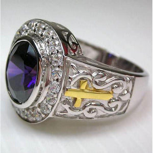 Silver Bishop Rings
