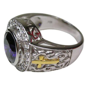 Silver Bishop Rings