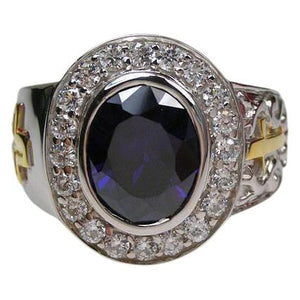 Silver Bishop Rings