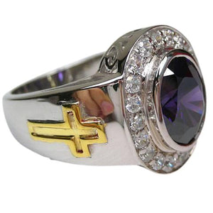 Silver Bishop Rings