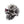 925 Sterling Silber Cyborg Totenkopf Ring