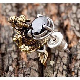925 Sterling Silber Drachen Ohrstecker