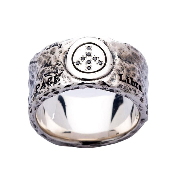 Sterling Silver Peace Band Ring