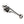 Skull Wrench Sterling Silver Pendant: Handcrafted sterling silver mechanic pendant with 925 hallmark stamp