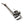 Skull Wrench Sterling Silver Pendant: Silver mechanic jewelry wrench pendant complete view
