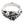 Load image into Gallery viewer, Silver Skull and Rose Gothic Ring
