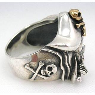 Jack Sparrow Pirate Skull Ring